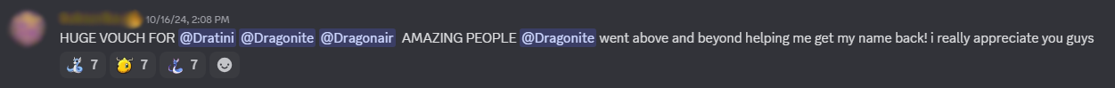 Discord Vouch